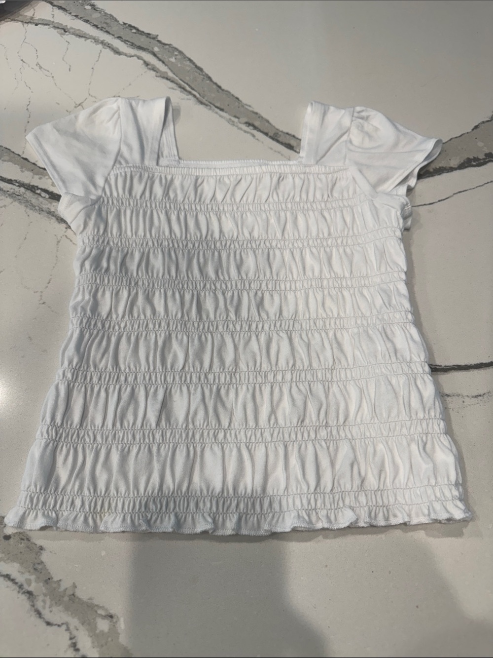 Abercrombie Kids Girls Smocked Top Size 7/8